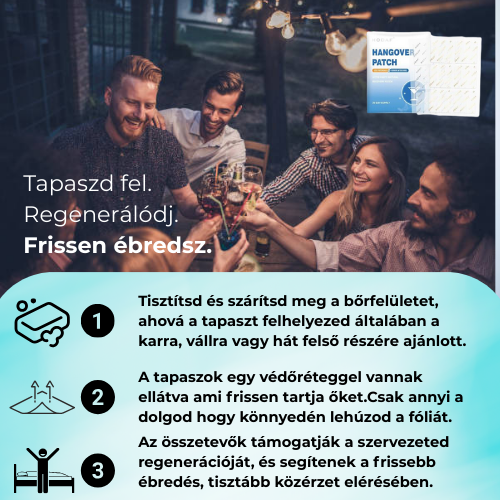 ResetPatch – plasture împotriva mahmurelii